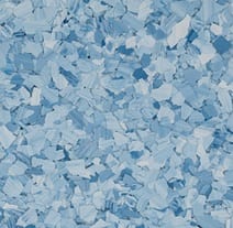 FB-3100 Maui Blue flake color sample