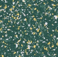 FB-982 Green and Gold flake color sample